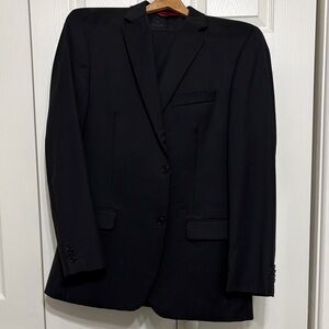 Alfani Elegant Black Men's Suit 100% Wool